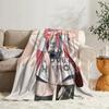 Kawaii Blanket Zero 2 Sofa Camp Nap Bedspread Cozy Flannel Blanket Fleece Home Textile Birthday Gift Blanket Bedroom Decor