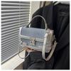 IELGY Exquisite Fashionable Handbag Fashionable All-Match Contrast Color Shoulder Bag High-End Light Luxury Trendy Cross-Body Bag