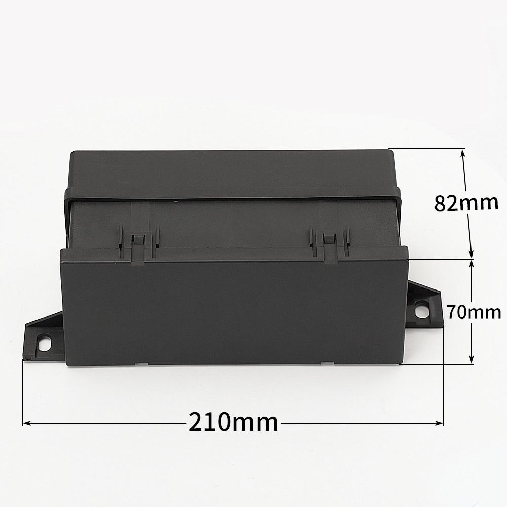 Universal 11 Way Fuse Box with 4-Pin 12V 40A Relay 5A 10A 15A 20A 25A 30A Fuses