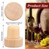 Wine Bottle Corks T Shaped Cork Plugs For Wine Cork Wine Stopper Reusable Wine Corks Wooden And Rubber Wine Stoppers