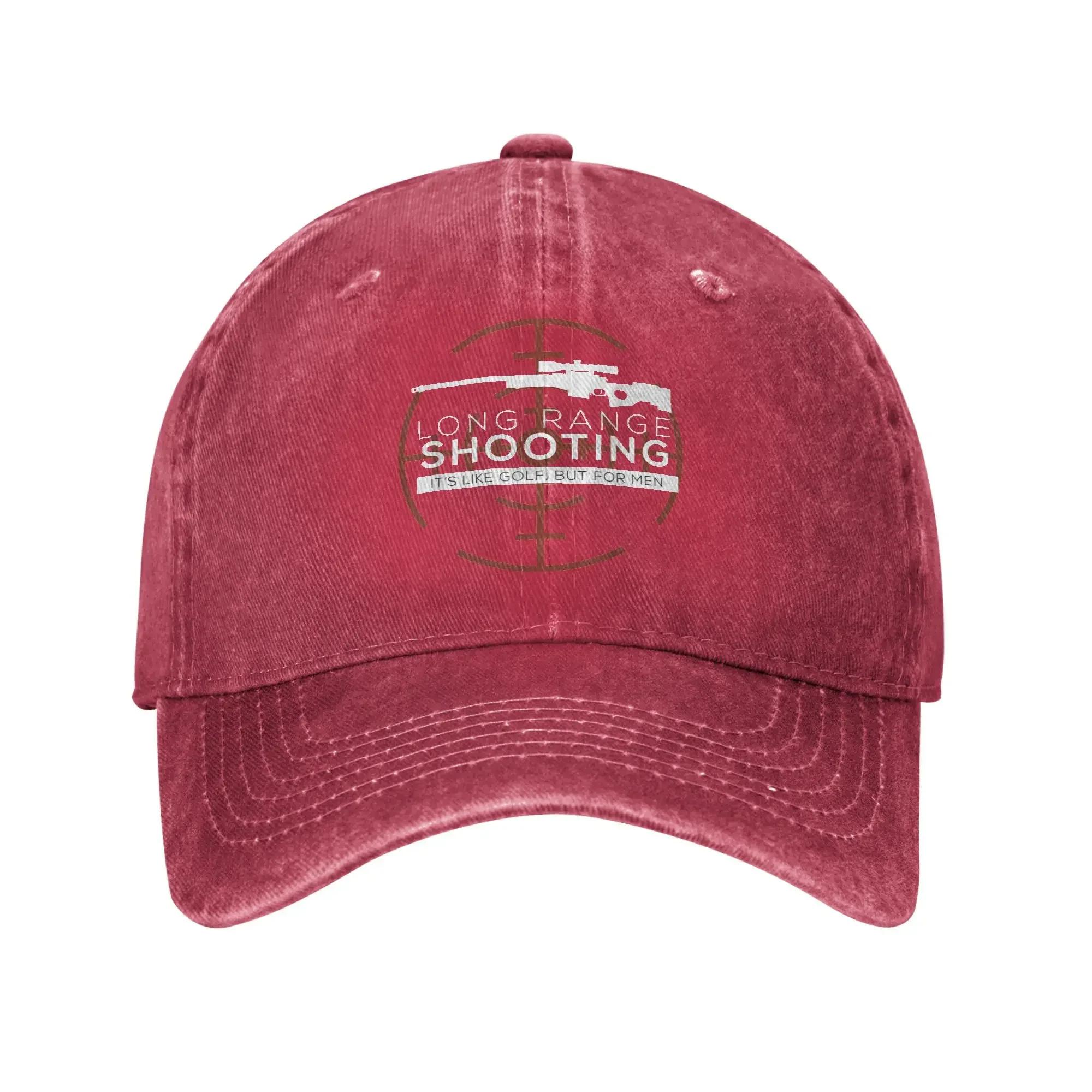 Long Ranges Shooting Its Like Golf But for Unisex Baseball Cap For Unisex Women Summer Sport Trucker Hat Breathable Baseball Cap One Size