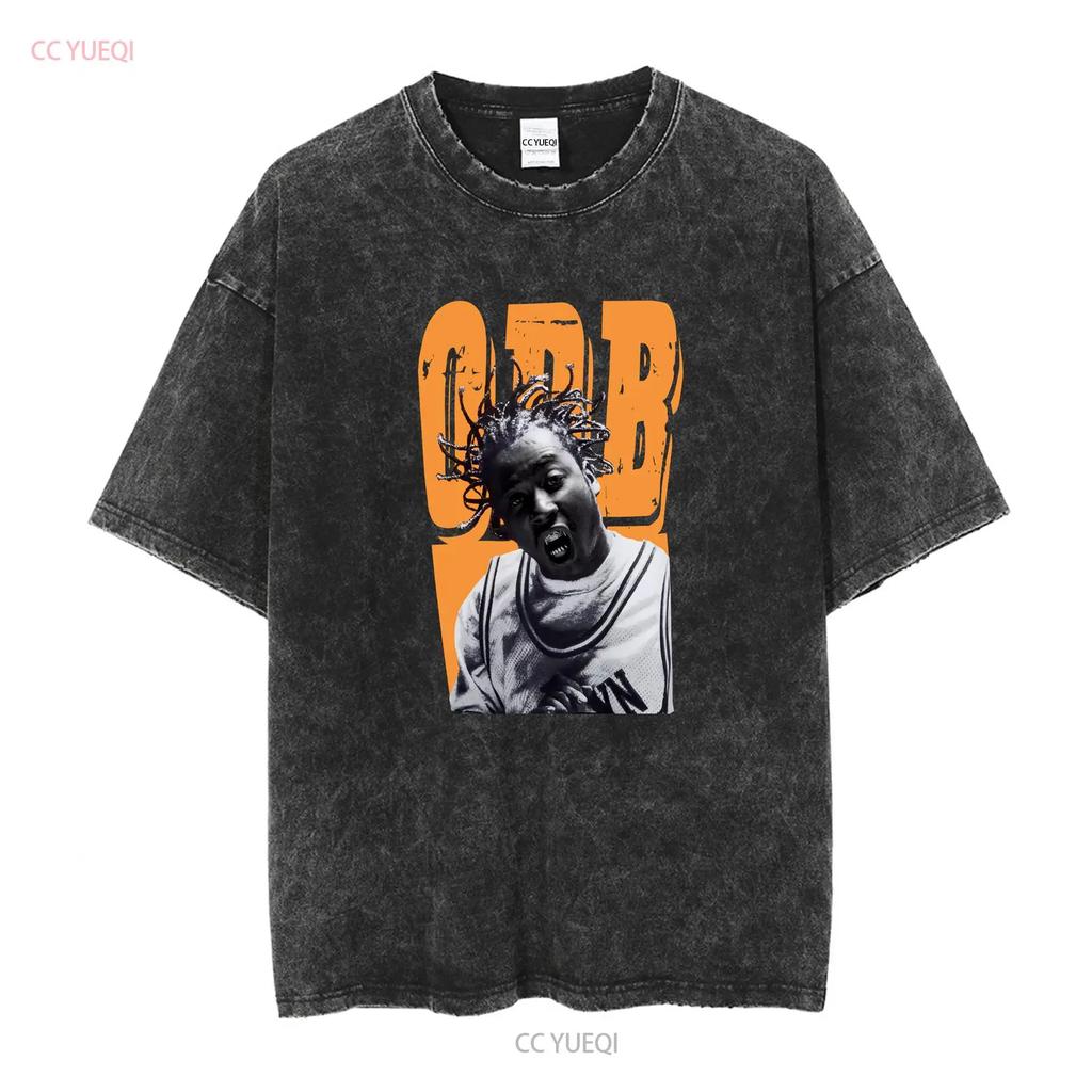 OL DIRTY BASTARD TRIČKO S POTISKEM OBLIČEJE vintage Vyprané Pohodlné módní Mírně Stylové streetwear grafika homme Prodyšné Měkké