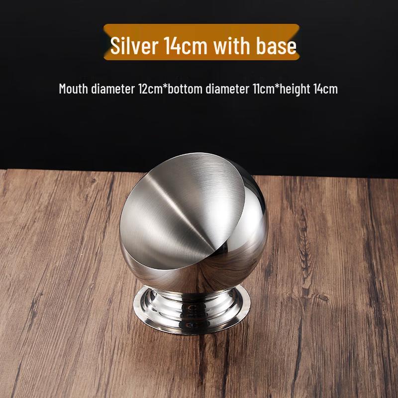 Kangfutao Stainless Steel Slanted Dipping Bowl