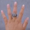 Bague Viking Runique Vintage en Acier Inoxydable pour Homme Amulette Valknut Celtique Bague Hip Hop Biker Bijou Simple Cadeau pour Petit Ami