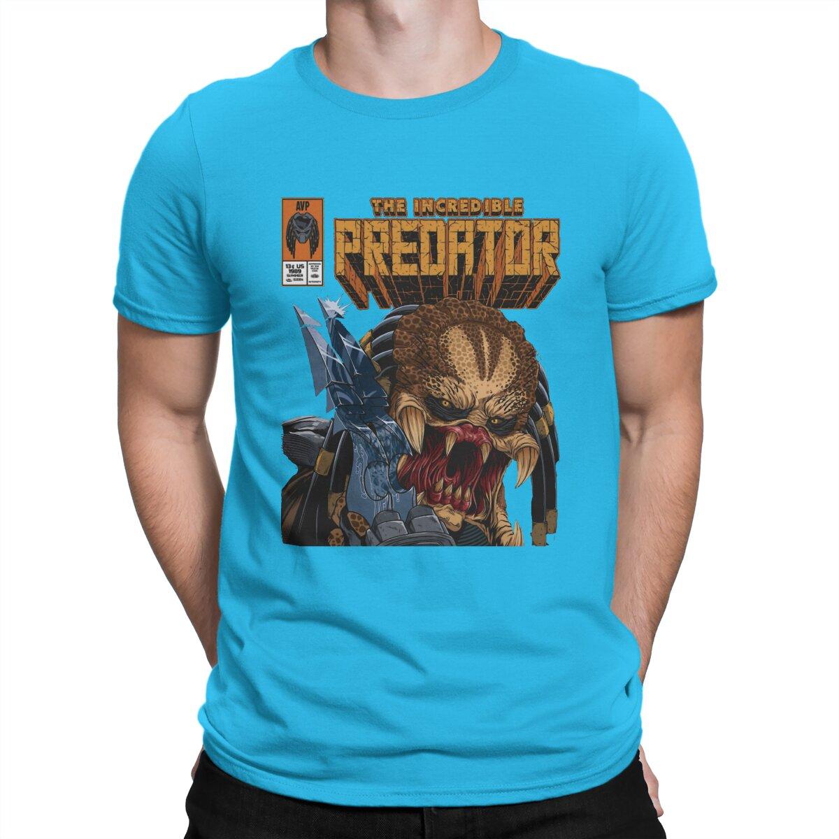 

Popular Japanese Rock Bands Men s T Shirt The Predators Amazing Tee Shirt Short Sleeve Crew Neck T-Shirt Cotton Gift Idea Tops 4XL