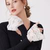 Elegant Romantic Mesh Lace Detachable Layered Ruffle Fake Sleeves Sweet Decoration Sweater Elastic Wrist Horn Cuffs