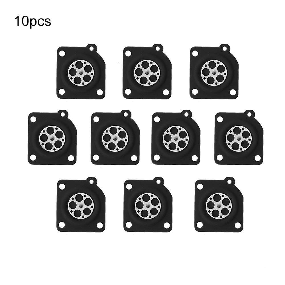 10pcs/set Carburetor Repair Kit Metering Diaphragm Membrances Gasket Auto Replacement Carburetor Carb Parts For ZAMA C1U A015010 Fuel System