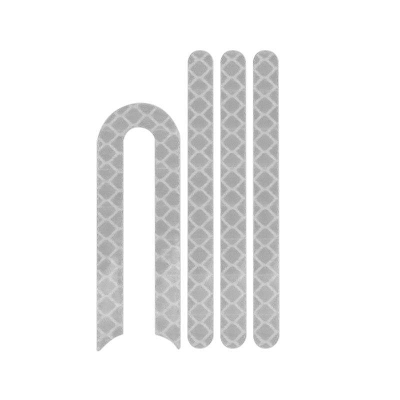 M365/Pro Electric Scooter Reflective Sticker Set: Side Cover & Front/Rear Wheel Decorations