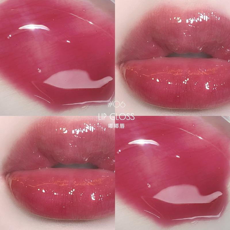 Li Jiaqi Moisturizing Lip Oil: Transparent Water-Light Gloss with Mirror Finish for Plumping, Moisturizing Glass-Like Lip Color
