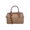 Bennett 23 Borsa Boston in Pelle con Chiusura a Zip da Donna Marrone 32203-IME74