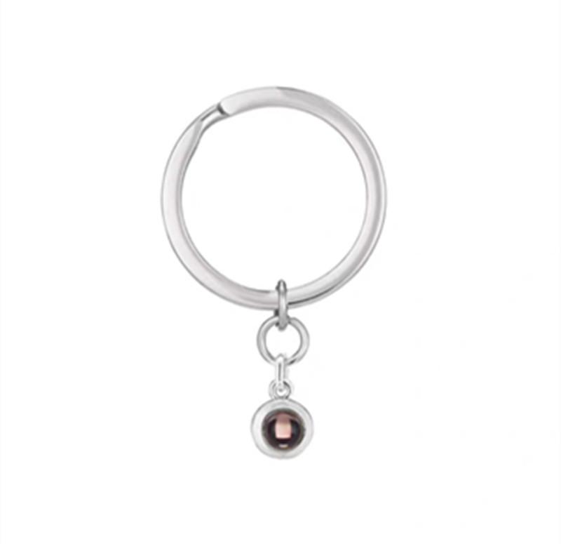 Multilingual "I Love You" Nano Projection Necklace with Color Photo