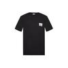 T Shirts Men's Black Crew Neck Moderate Straight Fit 923J611B05330-C984