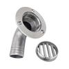 AndyMarine Stainless Steel Durable Deck Drain Cockpit Drain Scupper Plug Drainage Boat Accessories Marine Hardware