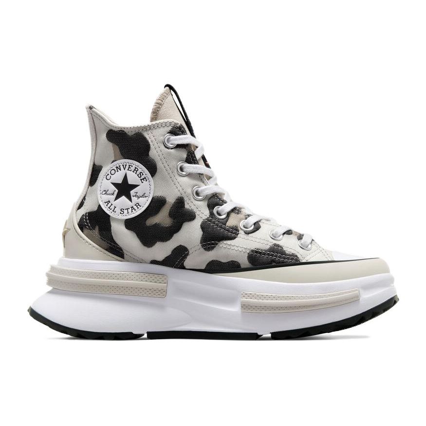 Converse Run Star Legacy Pantofi Simpli Versatili Durabili cu Înălțare Absorbție Șoc High Top Pânză Adidași Unisex Bej Negru A05361C