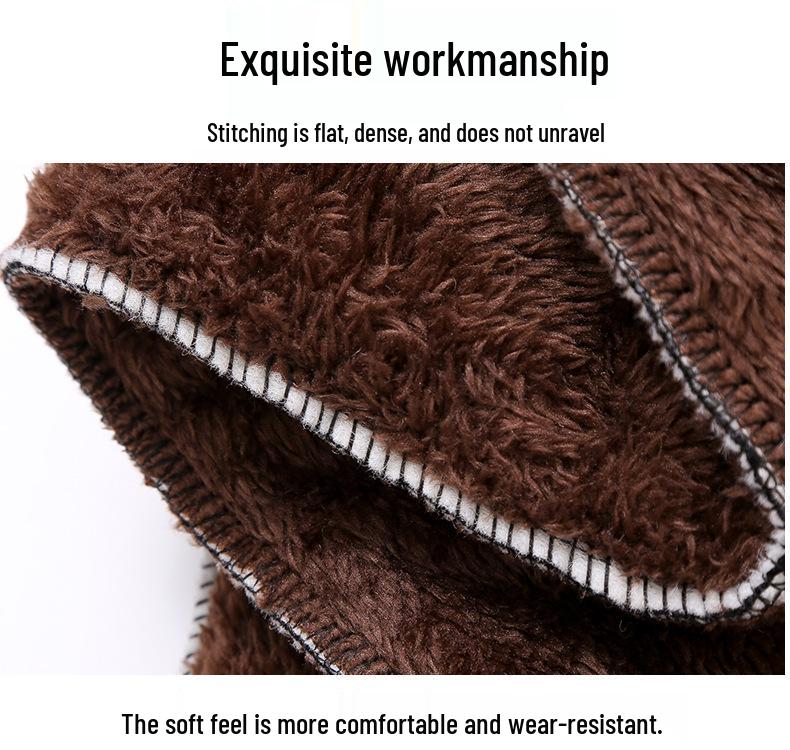 Women's Winter Lamb's Wool Pants: Warm, Loose-Fit, Plus Velvet for Middle-aged & Elderly