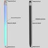 Multifunction Gradient Stylus Pen for iPad, Phone, Tablet, Apple, Huawei Touchscreens