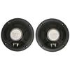 2Pcs Car Loudspeaker Reduced Distortion Clear Sound 160mm Coaxial 150W Black Bass Car Speakers for