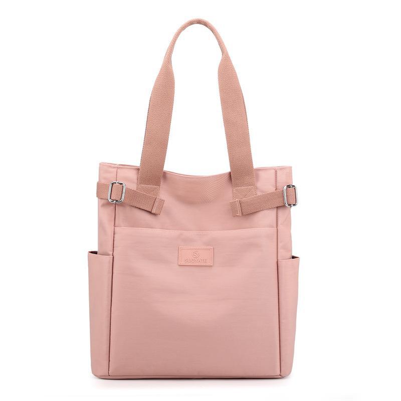 New women's bag, canvas bag, women's shoulder bag, Japanese bag, women's large-capacity nylon bag, casual versatile bag