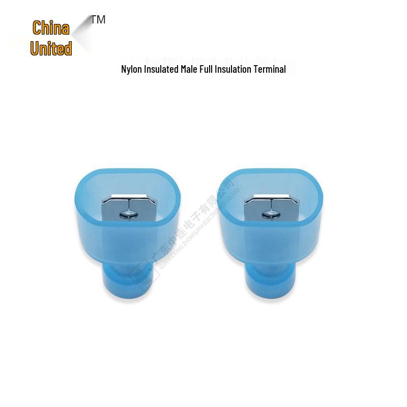 

Fully Insulated Spring Nylon Male Terminal MDFN/MDFNYA