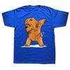 Dabbing Chow Chow Dab Dance Dog T Shirts Graphic Cotton Streetwear Short Sleeve Birthday Gifts Vintage Style Tshirt UnisexF