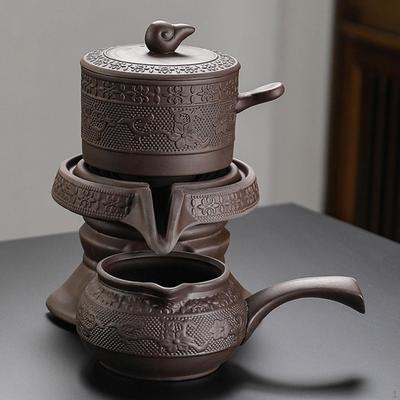 Çin Kung Fu Çay Seti, El Yapımı Mor Kil Setler, Zisha Porselen Çaydanlık