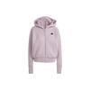 New Z.N.E. Full Zip Hoodie Sweatshirt Women's Light Purple IS3934