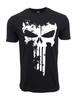 MARVEL THE PUNISHER Herren L Weißes Logo Grafik Unisex T-Shirt