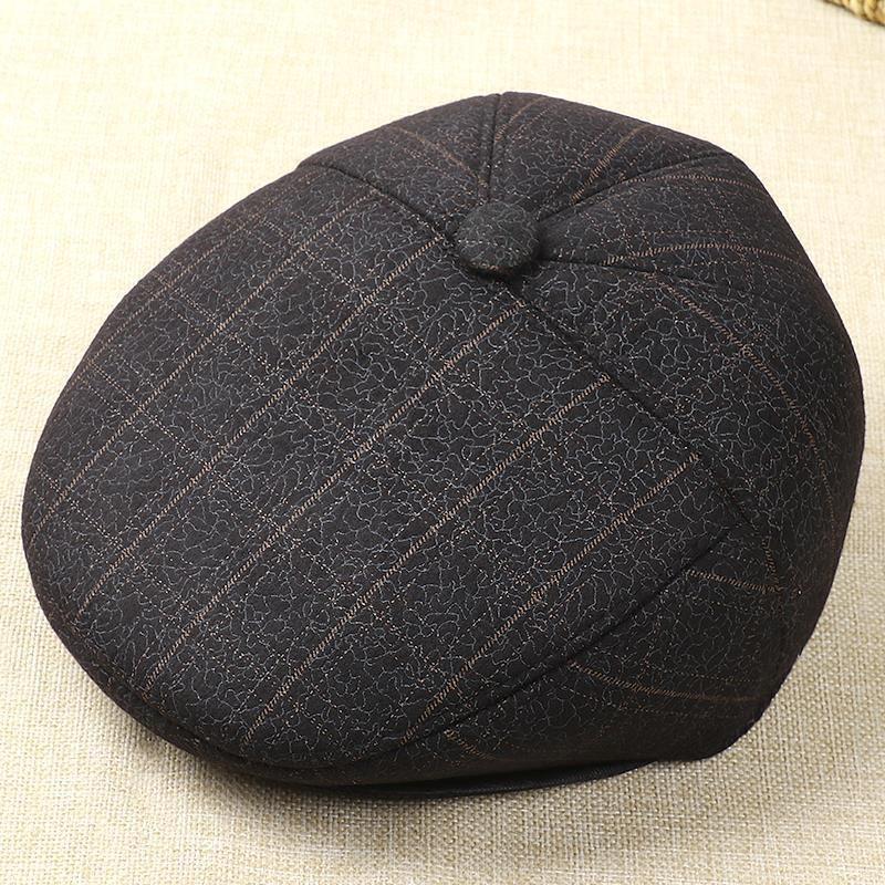 Men's Autumn/Winter Duckbill Beret - Grandpa's Casual Hat