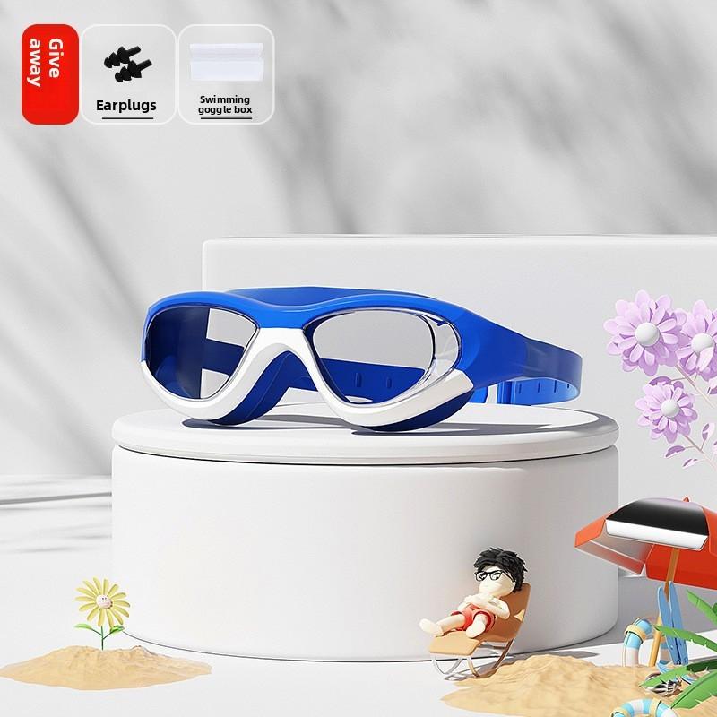 Kids Waterproof Swimming Glasses With Soft Silicone Seal For Pool Swimming And Training
