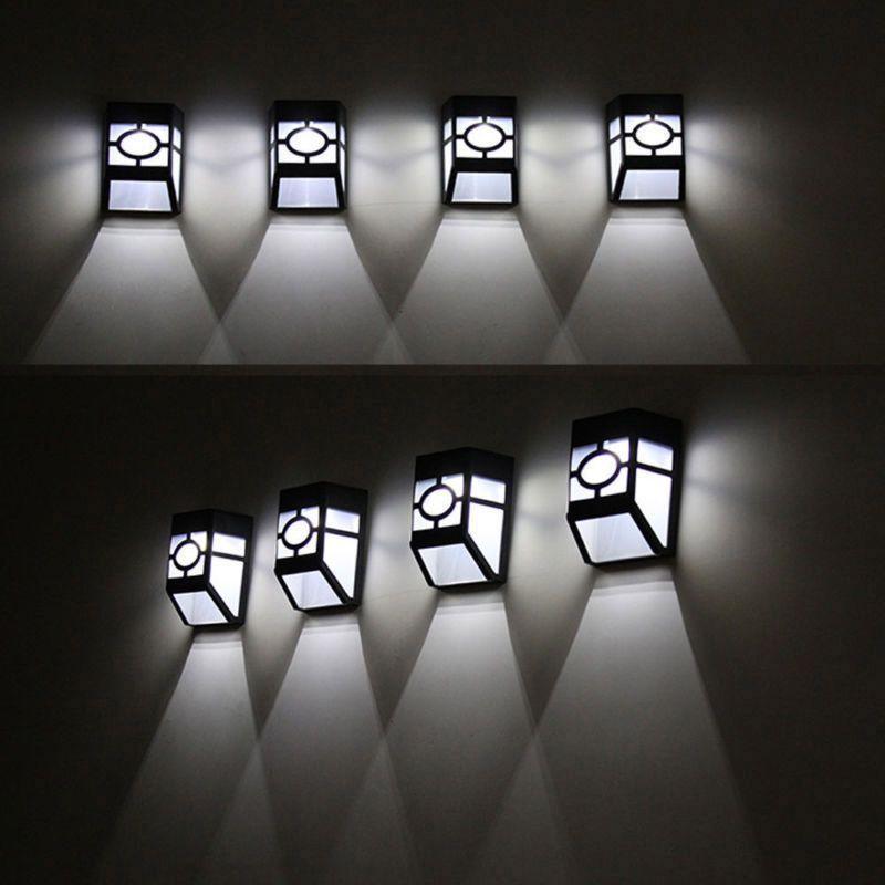 Premium Solar Wall Mount Led Light For Stylish Outdoor Garden And Fence Lighting