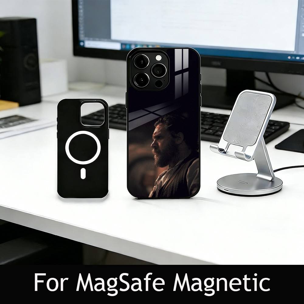 P-B-Alfie Solomons Phone Case For iPhone17,16,15,14,13,12,11 Plus,Pro Magnetic with Magsafe Wireless Charging