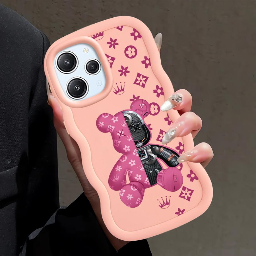 Luxury Robots Bears Soft Phone Cover Case for Xiaomi Redmi 13C A5 9T 9C 12C 10A 10C 14C A1+ A2 Plus A3 Redmi A5 4G (171mm)
