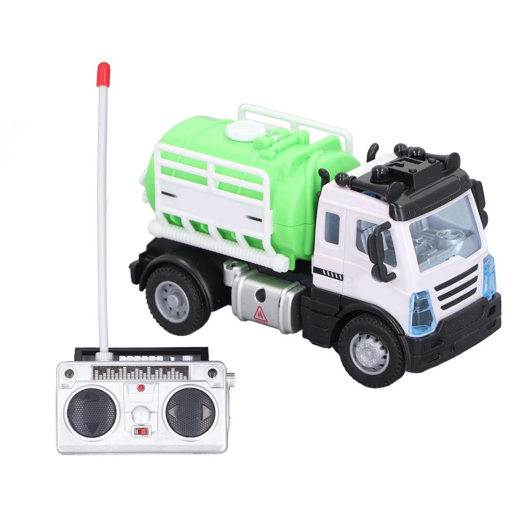 RC Watering Truck USB Charging Wireless Remote Control Sprinkler Truck Toy for Boys and Girls