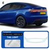 For Tesla Model Y Juniper Model Y 2025 2026 TPU Car Headlight RearView B Pillars Film Paint Protection Anti-scratch Accessories