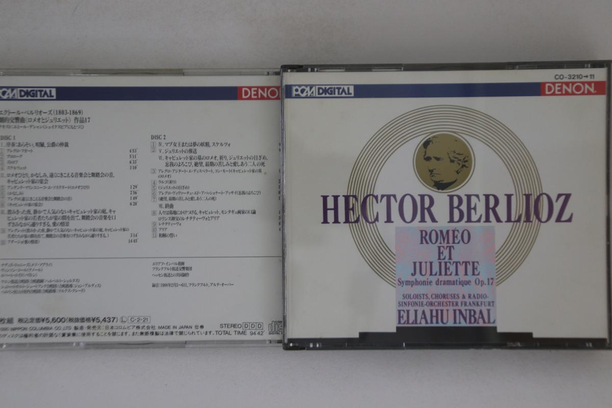 

CD ELIAHU INBAL - Romeo Et Juliette CO321011 DENON Japan Classical Used