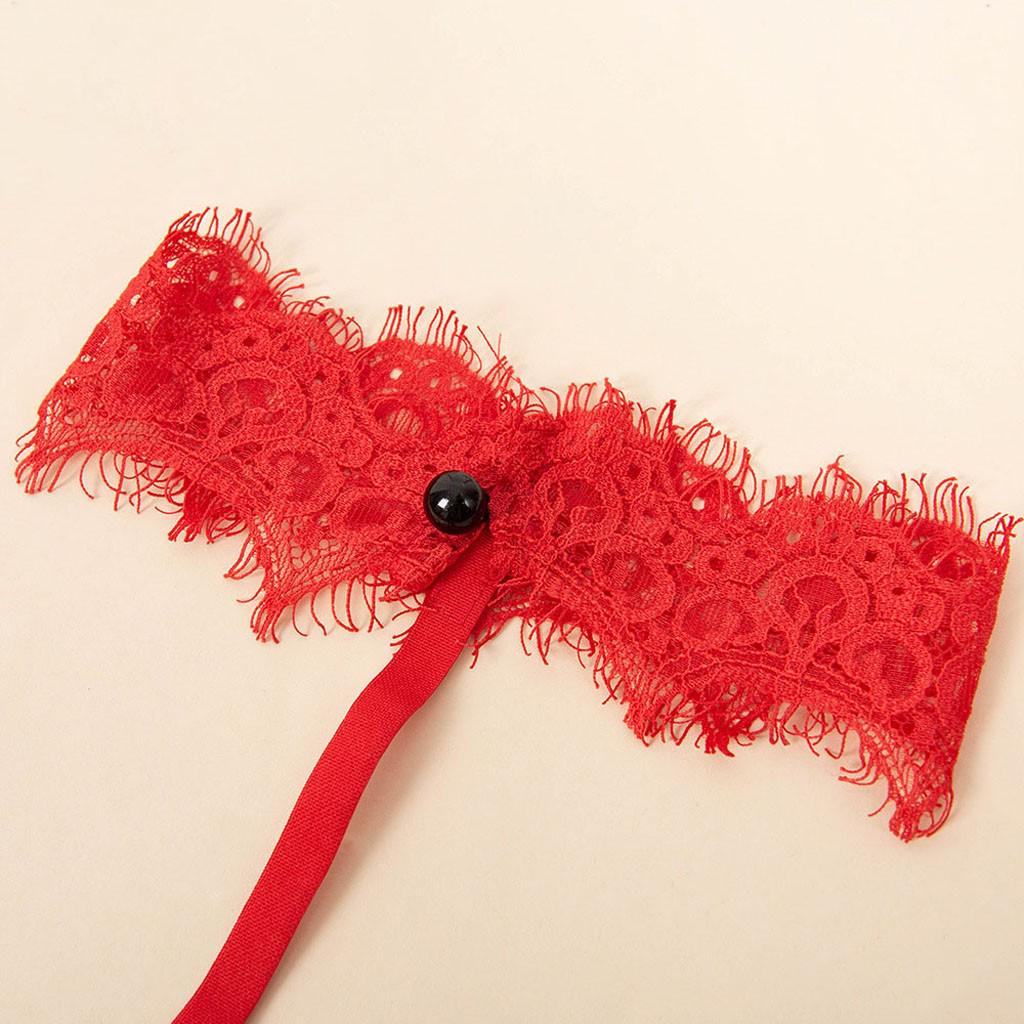 Nová sexy móda Čipkovaná spodná bielizeň Spodná bielizeň na spanie Body kombinéza