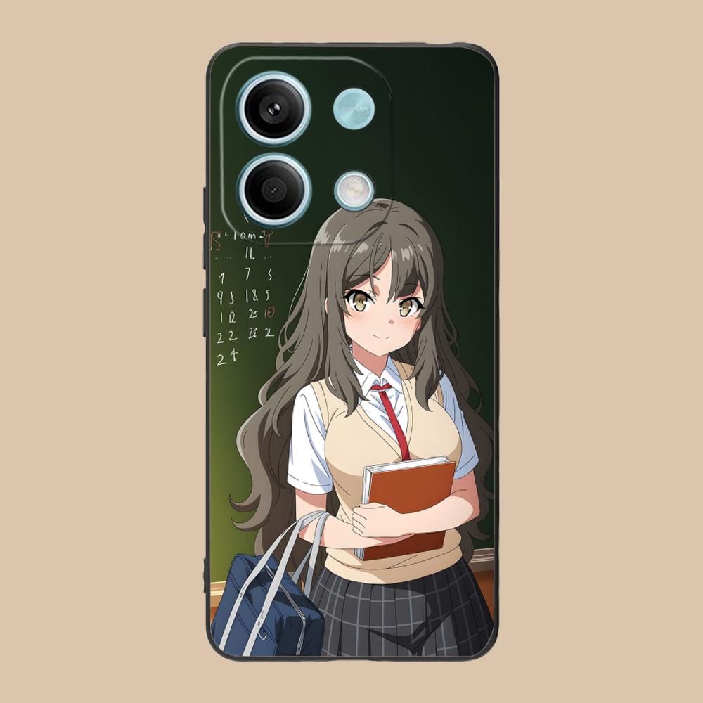 Anime Futaba Rio Mobile Phone Case for Xiaomi 15 14 13 12 Mi 11 T Ultra Lite Pro S X 5G Colorful Printing Cover Cellphones Cover