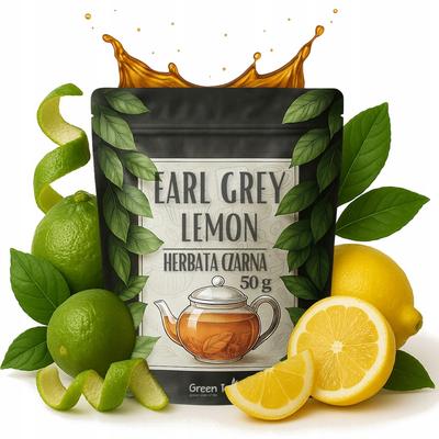 Black Tea Earl Grey Lemon 50 G Ceylon Lemon Peel Bergamot