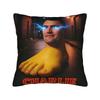 Charlie Kirk Occhi Luminosi Ritratto Divertente Brainrot Meme Federa Design Copricuscino Federe alla Moda Per Soggiorno Letto Sedia