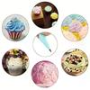 38Pcs Cake Decorating Tools Icing Cream Piping Nozzle Tips Confectionery Pastry Bags Stainless Steel Nozzles Tip Cake Decoration