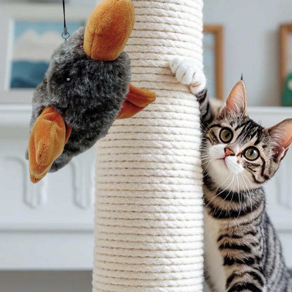 Color Box Pet Cat Toy Electric Intelligent Sound Cat To Boredom And Entertain Cats