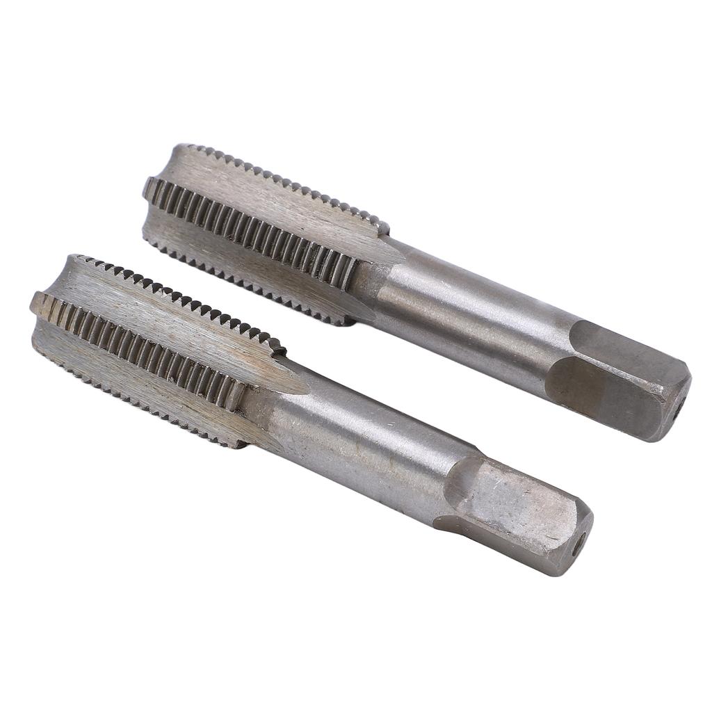 2Pcs Straight Flute Tap High Speed Steel Metric Hand Flute Tap Standard Screw Tapping ToolM14x1.5