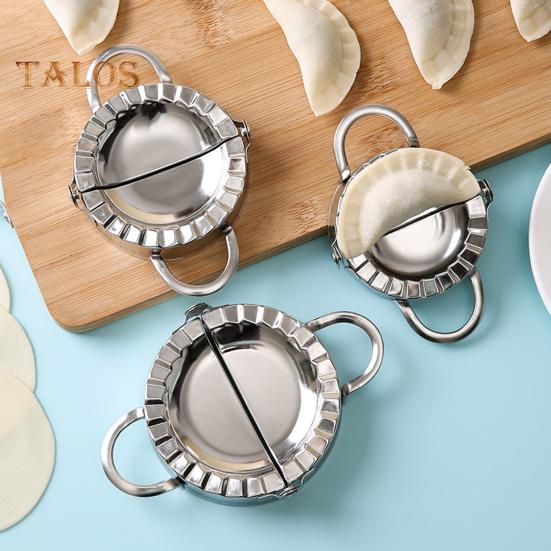 3-in-1-Knödelmaker, Edelstahl, Empanada-Presse, Mini-Kuchenform, multifunktionale Tortilla-Klemme für die Küche