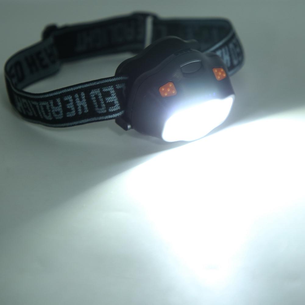 Outdoor Portable Waterproof   COB Headlight Head Lamp for Night Fishing Camping