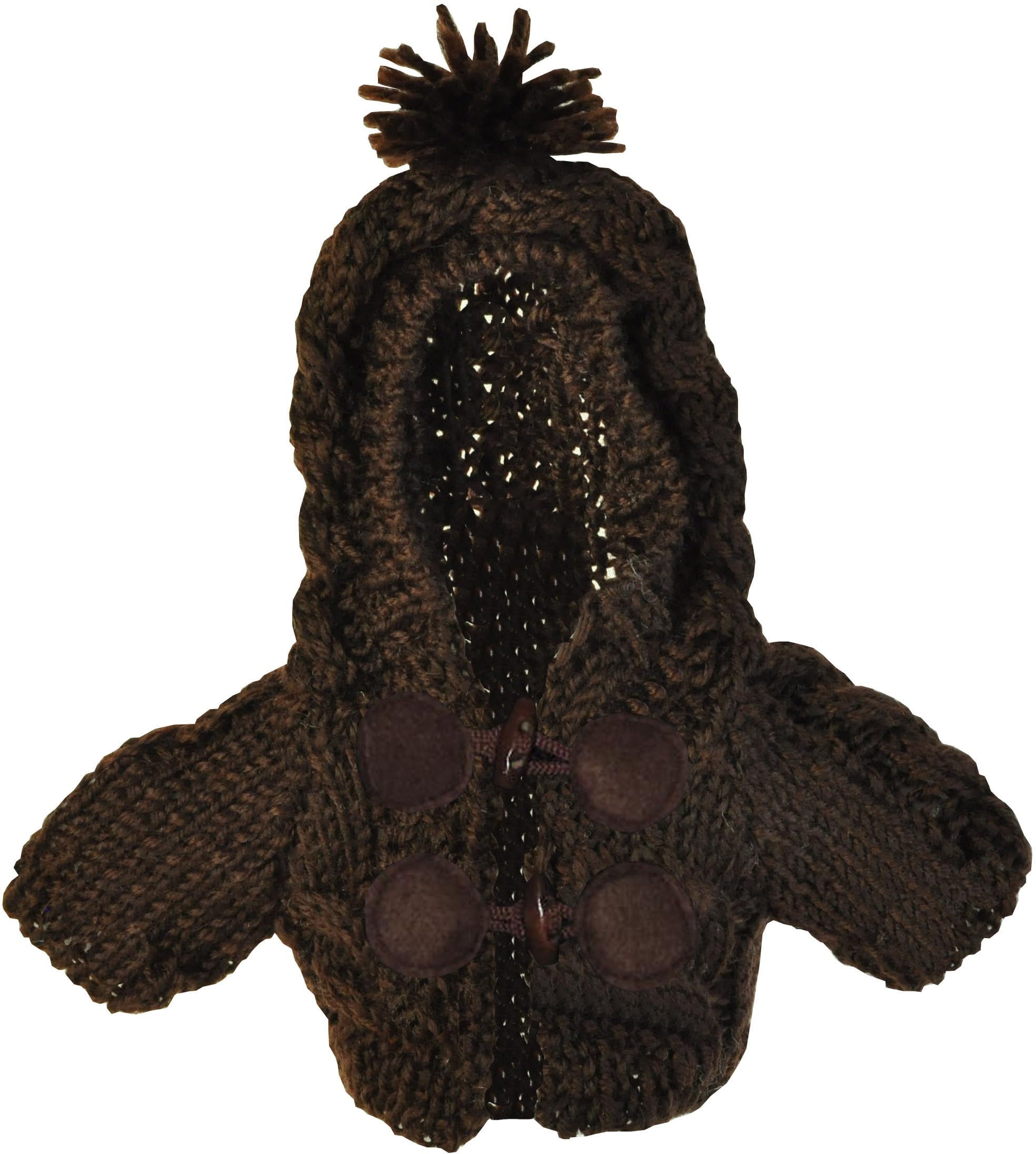 

L5860415M Knit Parka Brown M #3