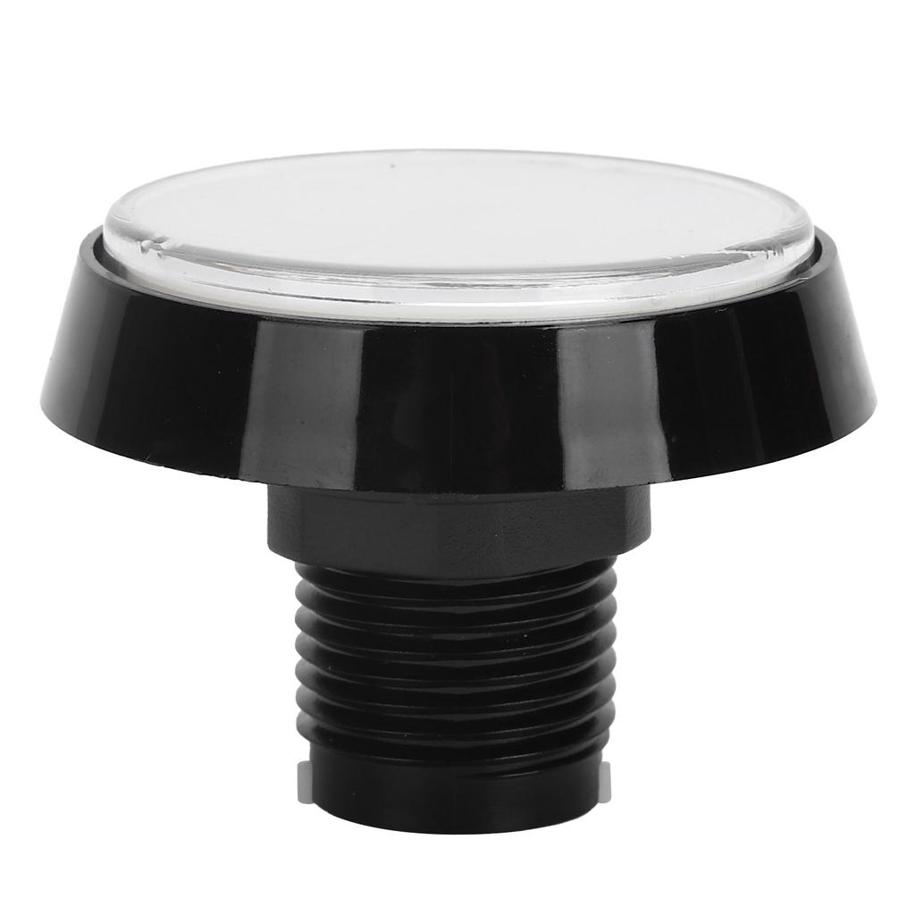 60mm Big Round Flat Button with LED Light 3‑Foot Switch for Crane Machine Game Console