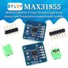 1pcs MAX6675 MAX31855 K-Type Thermocouple Module SIP Interface Industrial High Temp Sensor PCB
