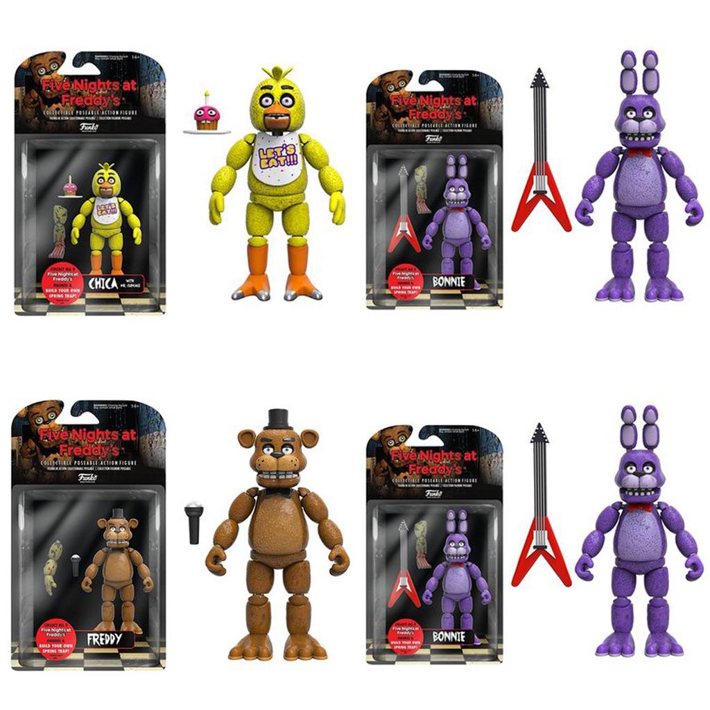 Fnaf Funko Five Nights At Freddy's Action Figure Articulated Golden Freddy For Kids
