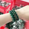 8 Mm High Quality New Fashion Green Malachite Natural Gemstone Beaded Bracelets Jewelry