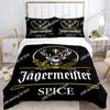 New J-Jagermeister Deer Duvet Cover Kawaii Comforter Bedding Sets Soft Quilt Cover and Pillowcases Single Double Queen King
